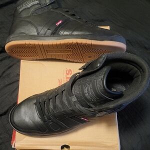 Black High-Top Sneakers by Levi's